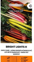 Swiss Chard Bright Lights F1 Seeds.